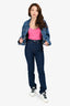 Reformation Blue Denim High Rise Straight 'Jax' Jeans Size 23