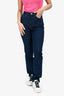 Reformation Blue Denim High Rise Straight 'Jax' Jeans Size 23