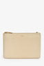 Celine 2016 Beige Leather Trio Crossbody