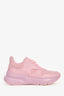 Alexander McQueen Pink Leather Oversize Sneakers