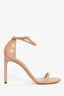 Stuart Weitzman Beige Leather Sandals Size 9.5