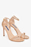 Stuart Weitzman Beige Leather Sandals Size 9.5