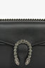 Gucci Black Leather Small Dionysus Shoulder Bag