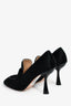 Sportmax Black Pony Hair Heeled Loafers Size 40