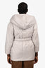 Max Mara Beige Cameluxe 'The Cube' Belted Jacket Size M