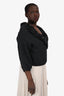 Blumarine Grey Mohair/Wool Crystal Embellished Cardigan Size 46