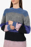 Acne Studios Multicolour Mohair Striped Sweater Size S
