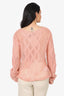 Miu Miu Pink Wool Knit Sweater Size 38