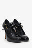 Miu Miu Black Patent Leather Mary Jane Pumps Size 39.5
