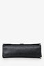 Balenciaga Black Crackled Leather Medium Crush Shoulder Chain Bag