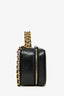 Pre-Loved Chanel™ Black Leather Mini Top Handle Vanity Crossbody