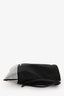 Miu Miu Black Satin Crystal Embellished Chain Crossbody
