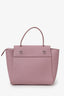 Celine Pink Grained Leather Nano Belt Bag With Strap