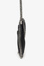 Stella McCartney Black Faux Leather Falabella Phone Crossbody Bag