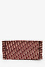 Christian Dior 2019 Burgundy Oblique Jacquard Medium Book Tote
