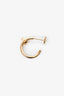 Cartier 18K Yellow Gold 'Juste Un Clou' Hoop Small Model Earrings