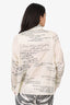 Zimmerman Cream/Black Embroidered Blouse Size 0