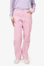 Mugler Pink High Waisted Pants Size 38