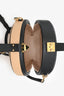 Louis Vuitton 2018 Black/Beige Leather Boite Chapeau Top Handle with Strap