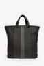 Bottega Veneta Black Intrecciato Leather Top Handle Tote Bag with Strap