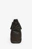 Bottega Veneta Black Intrecciato Leather Top Handle Tote Bag with Strap