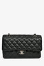 Pre-Loved Chanel™ 2010-11 Black Caviar Leather Medium Double Flap SHW