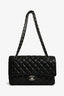 Pre-Loved Chanel™ 2010-11 Black Caviar Leather Medium Double Flap SHW