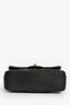 Pre-Loved Chanel™ 2014/15 Black Caviar Rectangular Mini Top Handle Flap Bag with Chain Strap