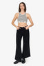 Frame Black 'Le Palazzo Wide Leg Jeans Size 28