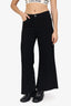 Frame Black 'Le Palazzo Wide Leg Jeans Size 28