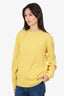 Fabiana Filippi Yellow Wool/Cashmere Sweater Size XL