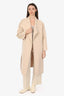 Sentaler Beige Alpaca/Wool Coat Estimated Size S