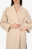 Sentaler Beige Alpaca/Wool Coat Estimated Size S