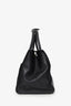 Prada Black Leather Front Pocket Wing Convertible Tote