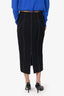 Black Top Stitched Pencil Skirt Estimated Size M