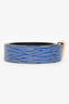 Louis Vuitton 2016 Blue Epi Leather V Belt Size 85/34