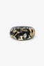 Louis Vuitton Black Resin Monogram Inclusion Ring