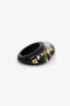 Louis Vuitton Black Resin Monogram Inclusion Ring
