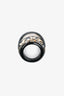 Louis Vuitton Black Resin Monogram Inclusion Ring