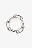 Hermès Palladium Plated Brass Regate Scarf 90 Ring