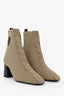 Hermès Taupe Knit Volver 60 Ankle Booties Size 37