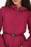 Moncler Plum Hooded Windbreaker Size 1