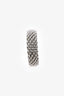 Tiffany & Co. 18k White Gold Somerset Ring Mesh Weave