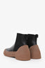 3.1 Phillip Lim Black/Brown Rubber 'Lela' Chelsea Ankle Boots Size 39