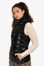 Burberry Black Down Vest Size XS