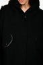 Maje Black Wool Blend Zip Closure Jacket Size 1