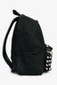 Saint Laurent Black Canvas City Studs Backpack
