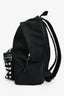 Saint Laurent Black Canvas City Studs Backpack