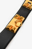 Hermès 1994 Black Leather 'Collier de Chien 50' Belt