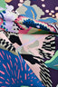 Hermès Purple Silk 'En Liberte' Scarf 90